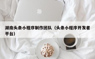 百色湖南头条小程序制作团队（头条小程序开发者平台）